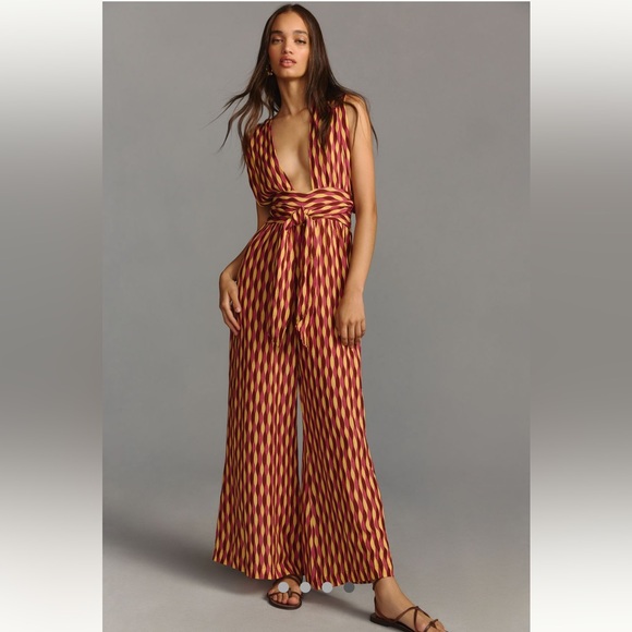 NWOT Faithfull the Brand Vacanza Jumpsuit, M - Picture 2 of 14